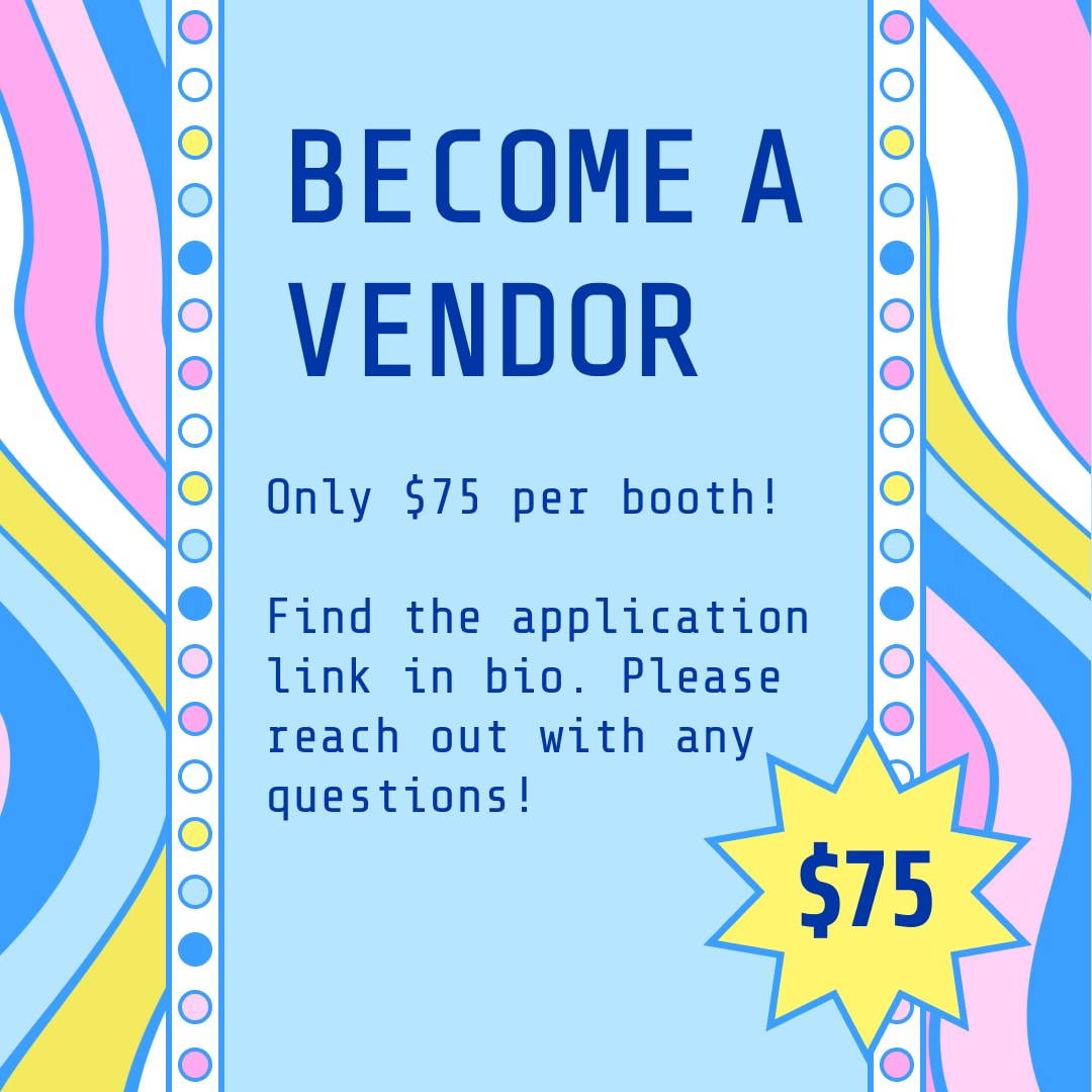 Become a vendor for $75
