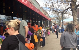 Trick or Treaters at Boo n' Brew